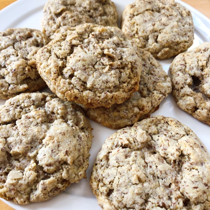 Oatmeal Flax Breakfast Cookies (GF, DF)